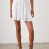 RAILS ADDISON SKIRT - WHITE LACE DETAIL -Rails ADDISON WHITE LACE DETAIL 1