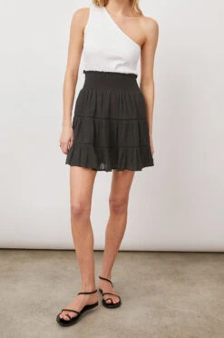 RAILS ADDISON SKIRT - BLACK LACE DETAIL -Rails ADDISON BLACKLACEDETAIL 31169 3b1144cf 98dc 4012 bfa7 d86304075d55