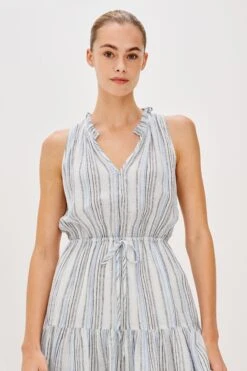 RAILS ALBANY DRESS - ANTIBES STRIPE -Rails ALBANY ANTIBES STRIPE 2B