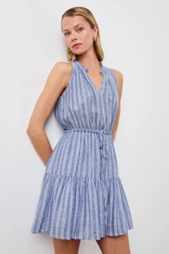 RAILS ALBANY DRESS - LAKE VIEW STRIPE