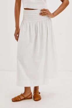 RAILS ALESSA SKIRT - WHITE