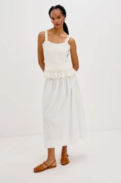 RAILS ALESSA SKIRT - WHITE 9 RAILS ALESSA SKIRT - WHITE -Rails ALESSA WHITE 3