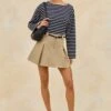 RAILS ALFIE SKORT - TAUPE