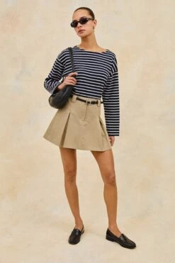 RAILS ALFIE SKORT - TAUPE