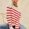 RAILS ALISE SWEATER - CHERRY STRIPE