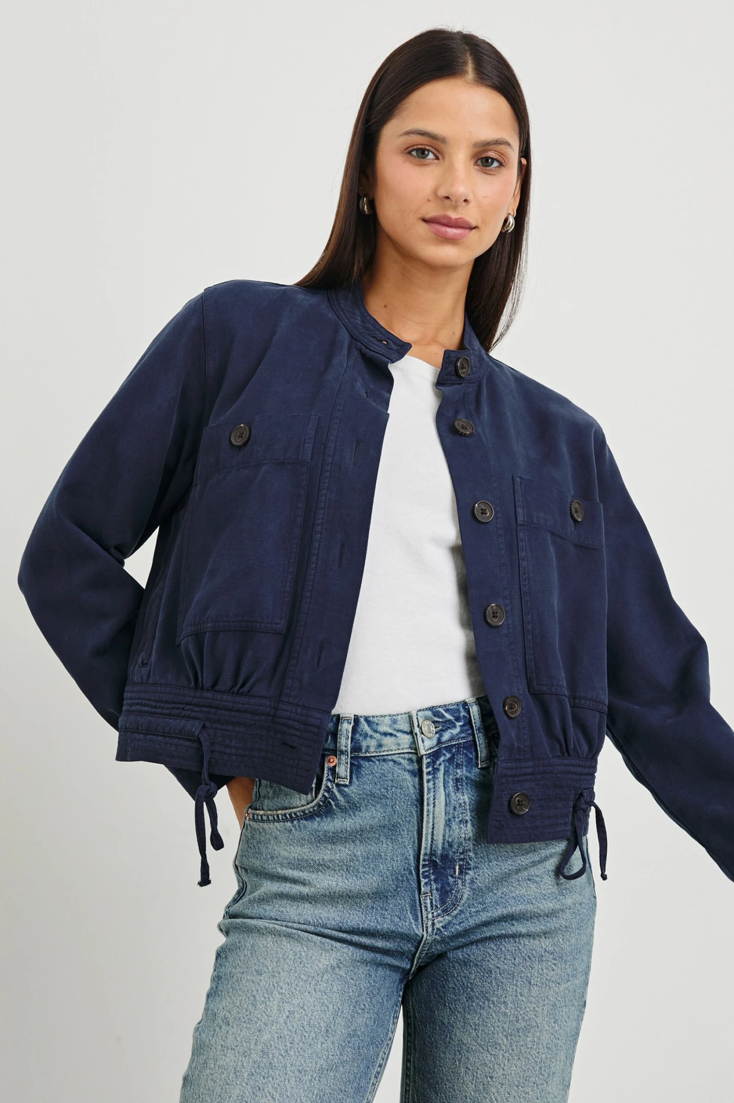 RAILS ALMA JACKET - NAVY 3 RAILS ALMA JACKET - NAVY