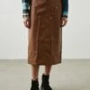 RAILS AMOS SKIRT - RUSSET 2 RAILS AMOS SKIRT - RUSSET -Rails AMOS RUSSET 1