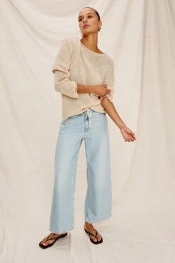 RAILS ANGELENO WIDE LEG CROP - SCUBA