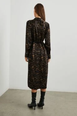 RAILS ANINA DRESS - UMBER LEOPARD -Rails ANINA UMBER LEOPARD 5 0c277dd1 6257 4366 9822 19ed319d66b1