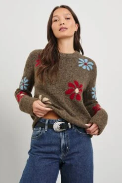 RAILS ANISE SWEATER - WINTER FLORAL 10 RAILS ANISE SWEATER - WINTER FLORAL -Rails ANISE WINTER FLORAL 1