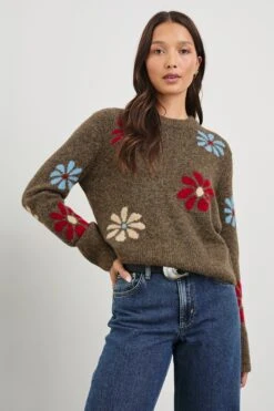 RAILS ANISE SWEATER - WINTER FLORAL