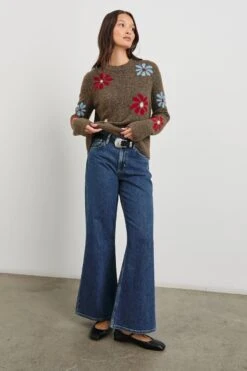 RAILS ANISE SWEATER - WINTER FLORAL 9 RAILS ANISE SWEATER - WINTER FLORAL -Rails ANISE WINTER FLORAL 3