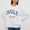 RAILS ANNIVERSARY SWEATSHIRT - IVORY NAVY 1 RAILS ANNIVERSARY SWEATSHIRT - IVORY NAVY -Rails ANNIVERSARY SWEATSHIRT IVORY NAVY 1