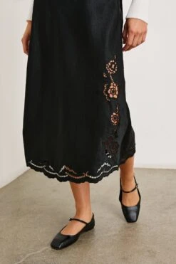 RAILS ANYA SKIRT - BLACK EYELET -Rails ANYA BLACK EYELET 2