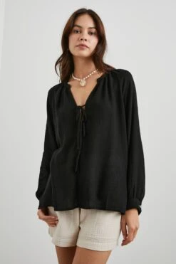 RAILS BRIELLE TOP - Black