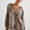 RAILS BRIELLE TOP - SWIRLS -Rails BRIELLE SWIRLS 1