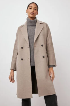 RAILS BRISTOL COAT - MINK