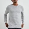RAILS BURNS SWEATER - GREY HEATHER -Rails BURNS GREY HEATHER 1