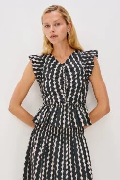 Rails 43 RAILS CALI TOP - PAINTED NOIR