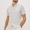 RAILS CARSON SHIRT - NERVOUS LEAF WHITE