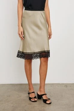 RAILS CHERRY SKIRT - CHAMPAGNE