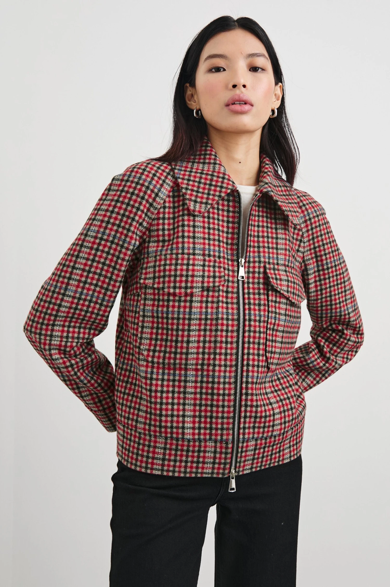 RAILS CHEYENNE JACKET - CRIMSON MINI CHECK 6 RAILS CHEYENNE JACKET - CRIMSON MINI CHECK - Image 4