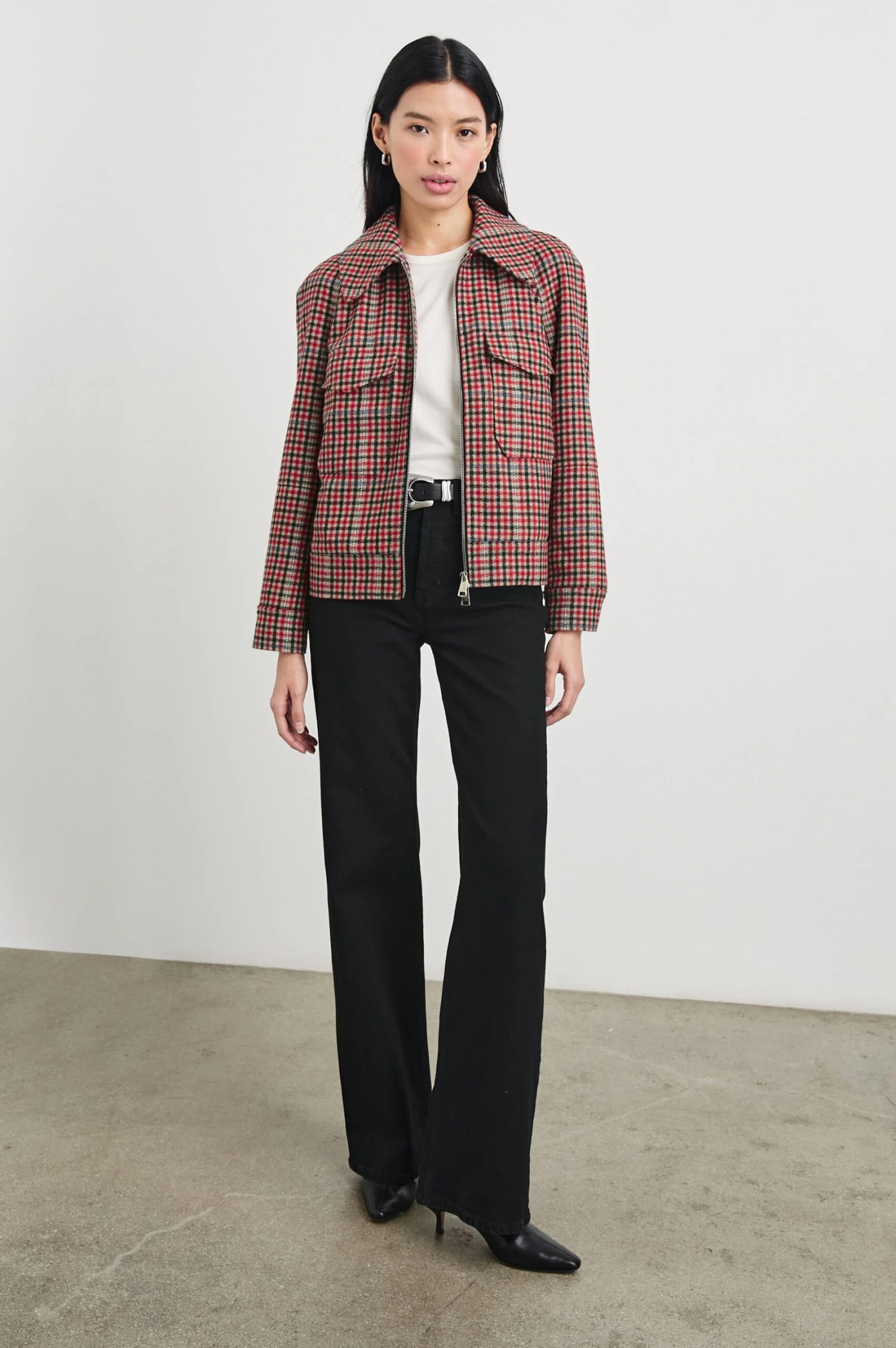 RAILS CHEYENNE JACKET - CRIMSON MINI CHECK 5 RAILS CHEYENNE JACKET - CRIMSON MINI CHECK - Image 3