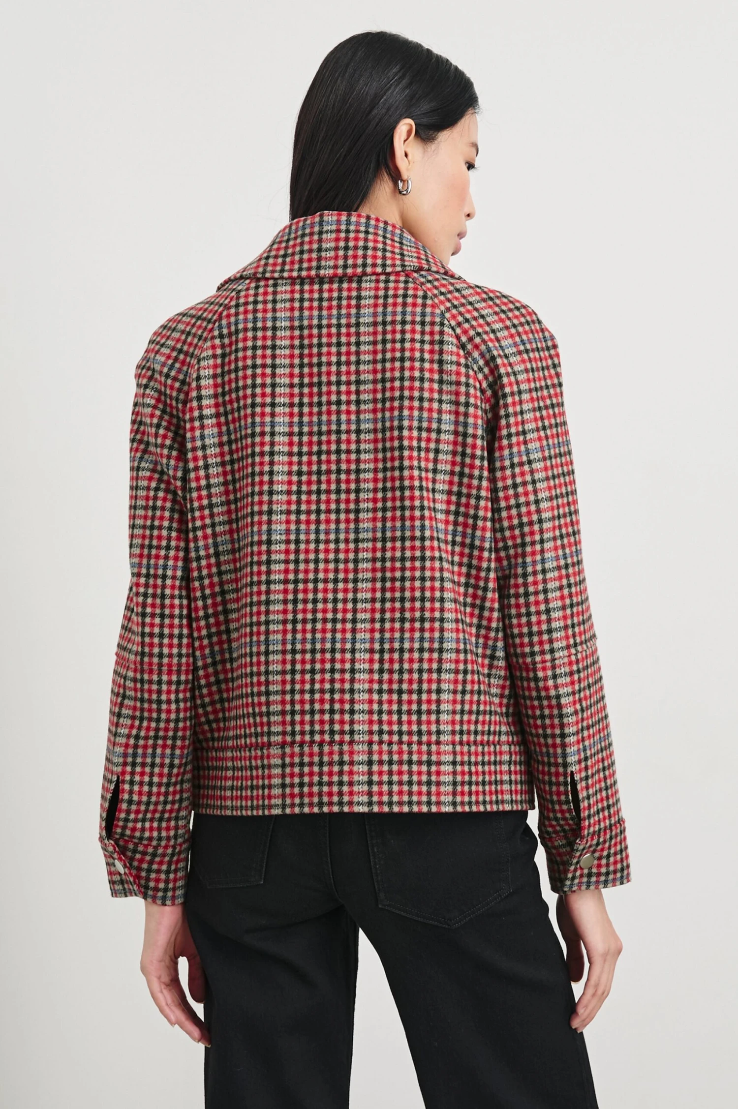 RAILS CHEYENNE JACKET - CRIMSON MINI CHECK 7 RAILS CHEYENNE JACKET - CRIMSON MINI CHECK - Image 5