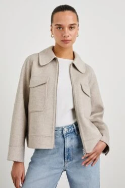 RAILS CHEYENNE JACKET - OATMEAL