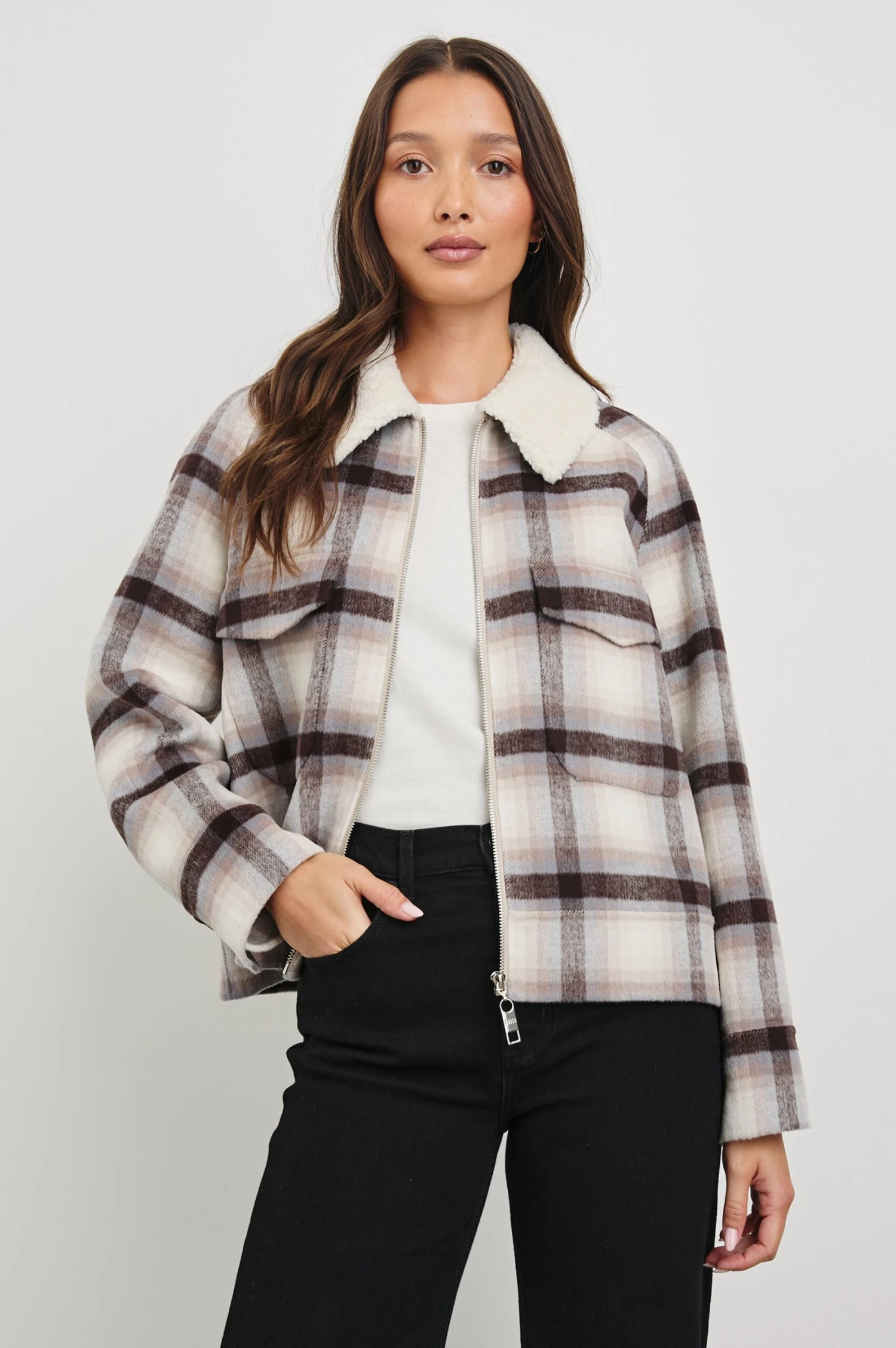 RAILS CHEYENNE JACKET - TELLURIDE PLAID 3 RAILS CHEYENNE JACKET - TELLURIDE PLAID