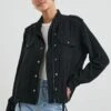 RAILS COLLINS JACKET - GAUZE BLACK 1 RAILS COLLINS JACKET - GAUZE BLACK -Rails COLLINS BLACK 1