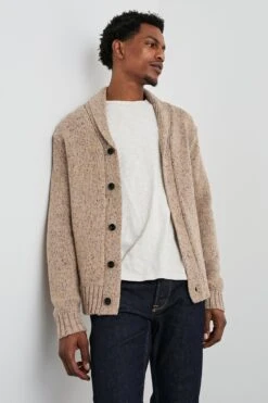 RAILS CORDEN CARDIGAN - OATMEAL SPECKLE