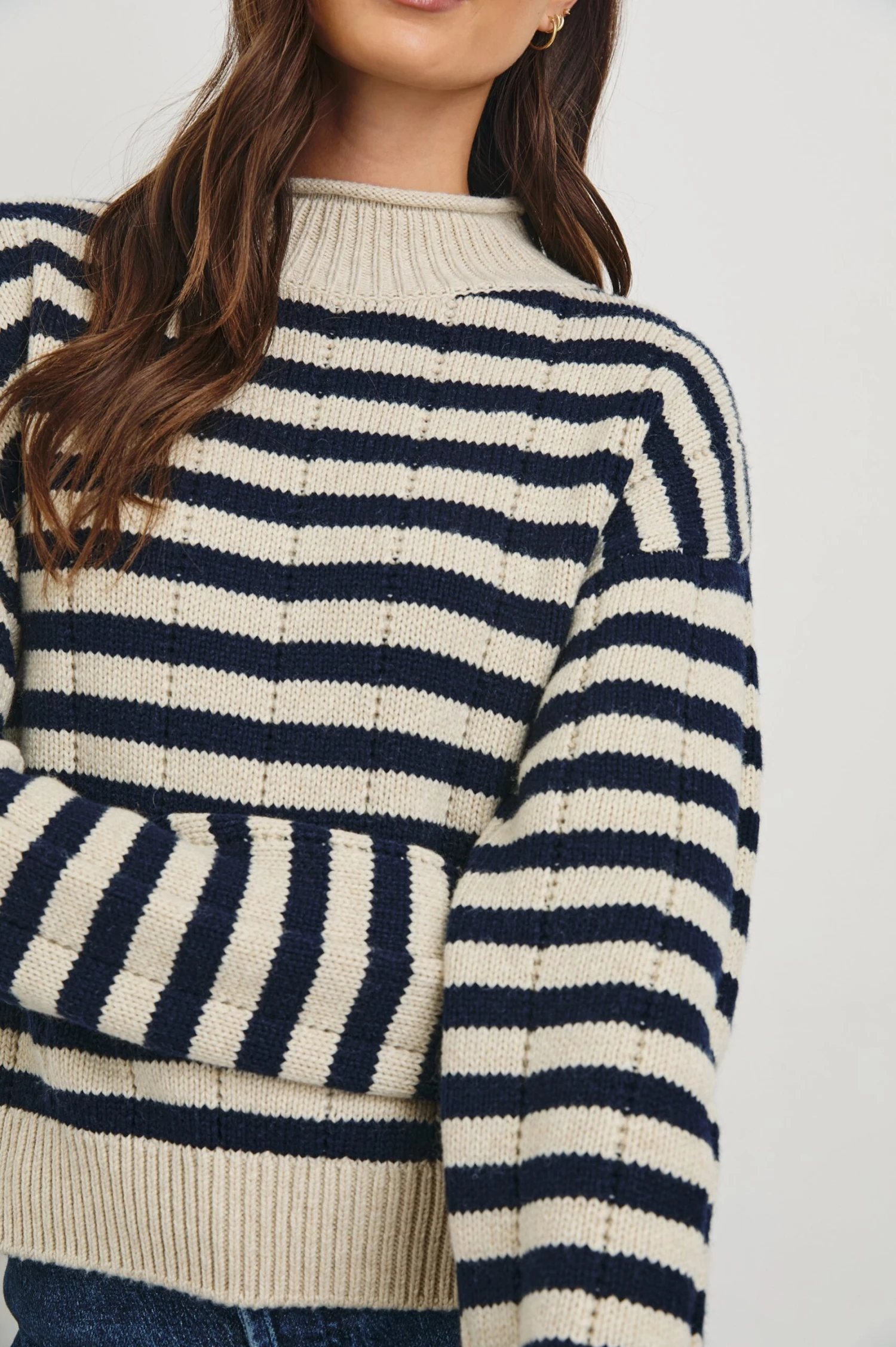 RAILS CORRINE SWEATER - OAT NAVY STRIPE 4 RAILS CORRINE SWEATER - OAT NAVY STRIPE - Image 2