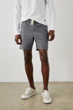 RAILS CRUZ SHORT - CHARCOAL