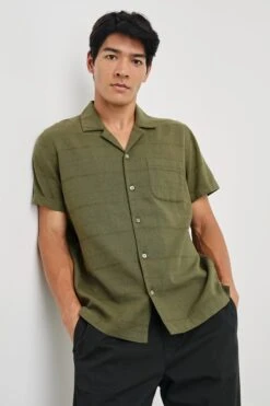 RAILS DAVIS SHIRT - TRUE OLIVE