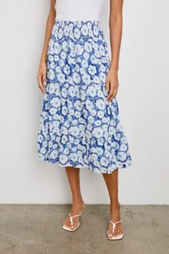 RAILS EDINA SKIRT - BLUE FLORAL