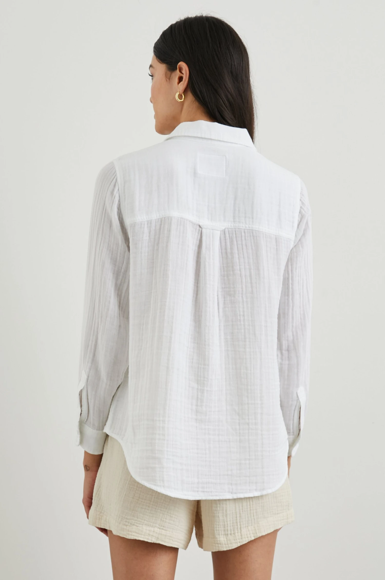 RAILS ELLIS SHIRT - WHITE 7 RAILS ELLIS SHIRT - WHITE - Image 5