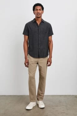 RAILS FAIRFAX SHIRT - BLACK CHAMBRAY 11 RAILS FAIRFAX SHIRT - BLACK CHAMBRAY -Rails FAIRFAX BLACK CHAMBRAY 3