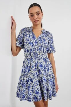 RAILS FIORELLA DRESS - BLUE MARGUERITE 9 RAILS FIORELLA DRESS - BLUE MARGUERITE -Rails FIORELLA BLUE MARGUERITE 1