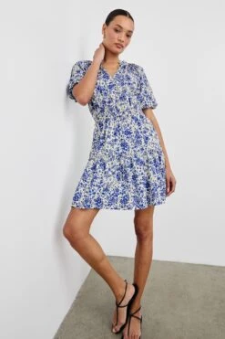 RAILS FIORELLA DRESS - BLUE MARGUERITE