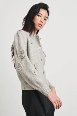 RAILS FRANCESCA CARDIGAN - HEATHER GREY 10 RAILS FRANCESCA CARDIGAN - HEATHER GREY -Rails FRANCESCA HEATHER GREY 4