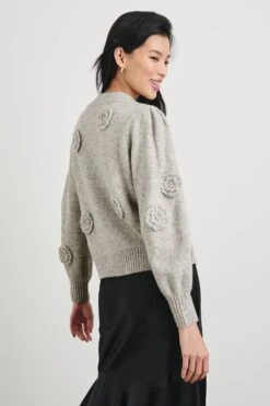 RAILS FRANCESCA CARDIGAN - HEATHER GREY 11 RAILS FRANCESCA CARDIGAN - HEATHER GREY -Rails FRANCESCA HEATHER GREY 5