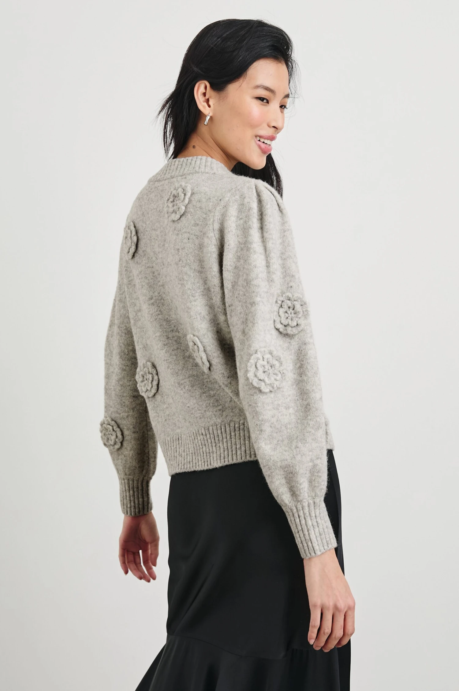 RAILS FRANCESCA CARDIGAN - HEATHER GREY 7 RAILS FRANCESCA CARDIGAN - HEATHER GREY - Image 5