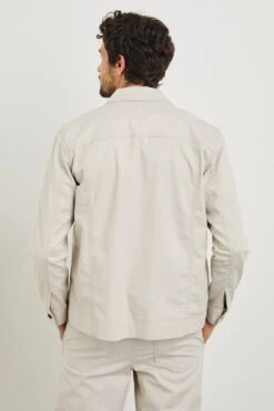 RAILS FRANKLIN JACKET - OAT RAILROAD DOBBY -Rails FRANKLIN OAT RAILROAD DOBBY 5