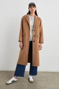 RAILS GALLERY COAT - CAMEL