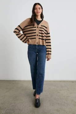 RAILS GENEVA CARDIGAN - CAMEL BLACK STRIPE 9 RAILS GENEVA CARDIGAN - CAMEL BLACK STRIPE -Rails GENEVA CAMEL BLACK STRIPE 3 bde1afa0 388c 4e3a bece 6456ad15c4ef