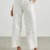 RAILS GETTY CROP UTILITY WIDE LEG - VINTAGE ECRU CONTRAST STITCH 2 RAILS GETTY CROP UTILITY WIDE LEG - VINTAGE ECRU CONTRAST STITCH -Rails GETTY CROP UTILITY VINTAGE ECRU 1