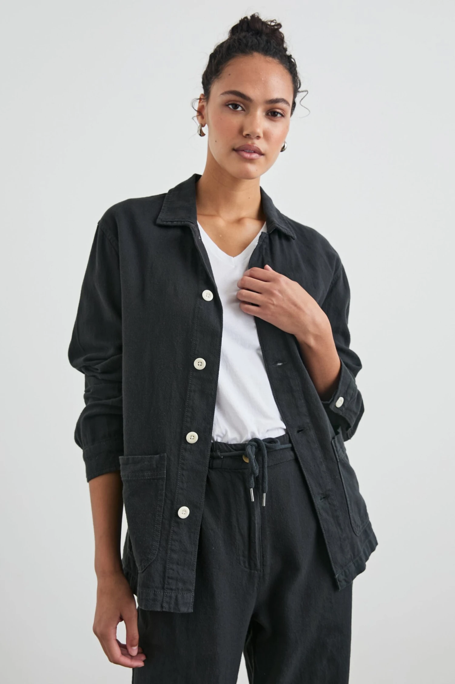 RAILS GWEN JACKET - WASHED BLACK 3 RAILS GWEN JACKET - WASHED BLACK