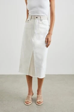 RAILS HIGHLAND SKIRT - ECRU PATCHWORK -Rails HIGHLAND ECRU PATCHWORK 1 1eddeeb6 f13b 4397 9798 36e8c6e006f6