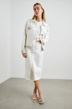 RAILS HIGHLAND SKIRT - ECRU PATCHWORK -Rails HIGHLAND ECRU PATCHWORK 3 fd4c90b7 bfa6 486d 8f90 8367a8f0f284